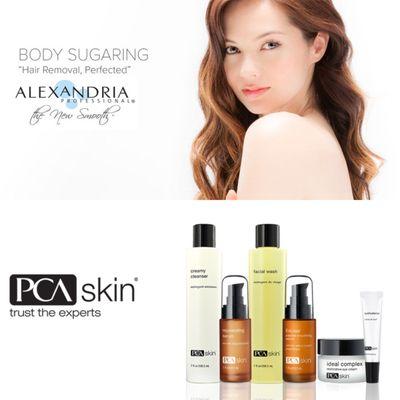 Certified Alexandria Sugaring Specialist and PCA Skin certified professional.