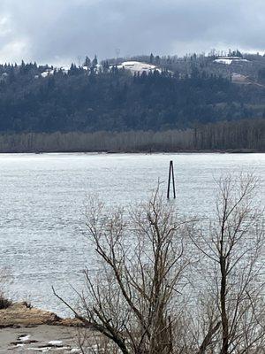 The Gorge from Steamboat Landing in Washougal, Wa.