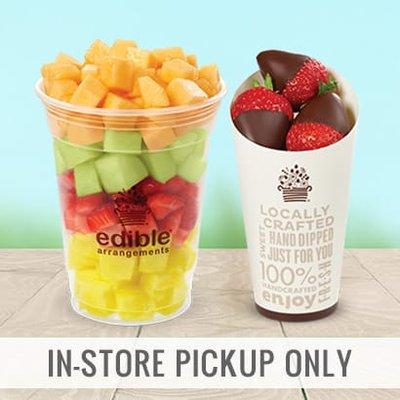 Fresh Fruit Salad and Chocolate Dipped Strawberry Fruit Cone.  $10.00