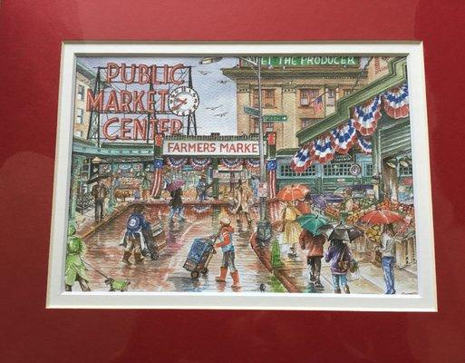 Pike Place Market print