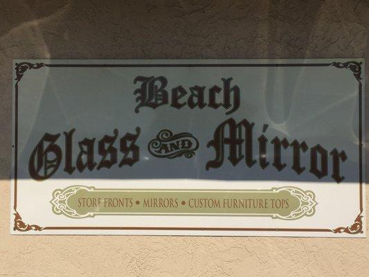 Beach Glass & Mirror