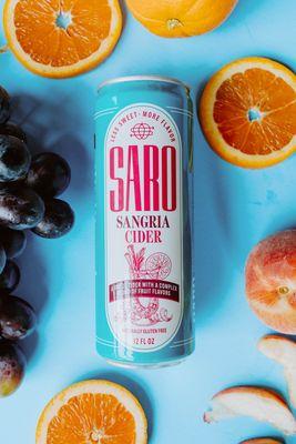 A sweet cider with peach, grape, and orange sangria flavors!