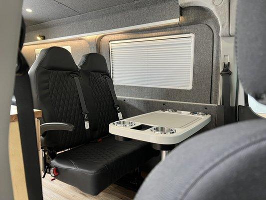 Ford Transit Camper van foldable seat!