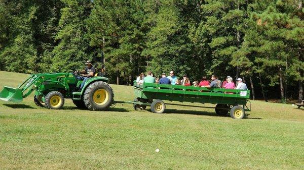 Hay rides!