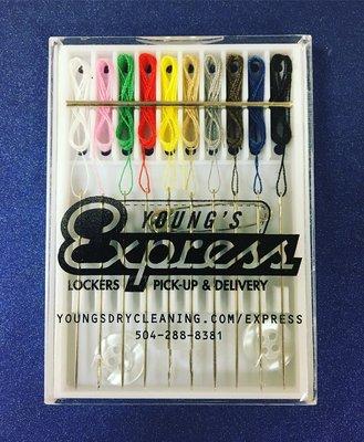 Fantastic custom promo product created for Young's Dry Cleaning.