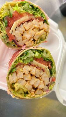 Turkey club wrap