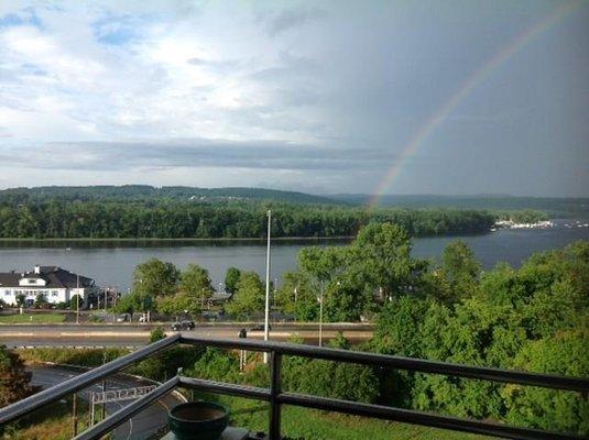 What a view of the CT River!