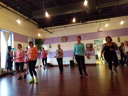 Halloween Zumba class