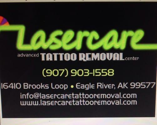 Lasercare Tattoo Removal uses the latest technology to remove unwanted ink without damaging your skin.