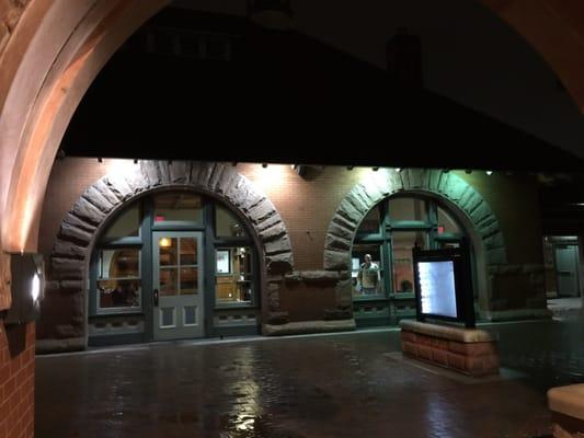 Entrance at Night