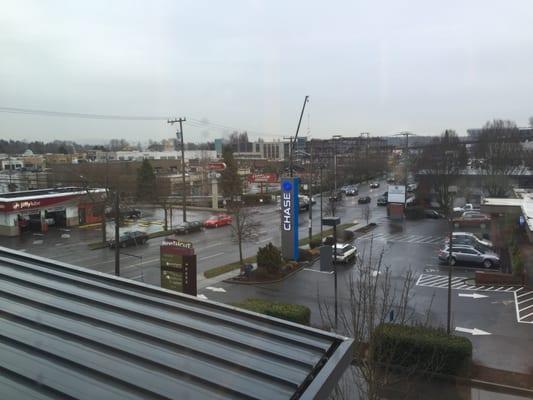 View from the conference room showing #UVillage and the new construction in this neighborhood. #Ravenna #Seattle