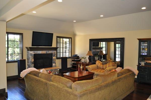 Great place to relax in this updated family room