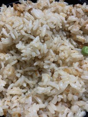 Disgusting fried rice (never ate non-fried rice)