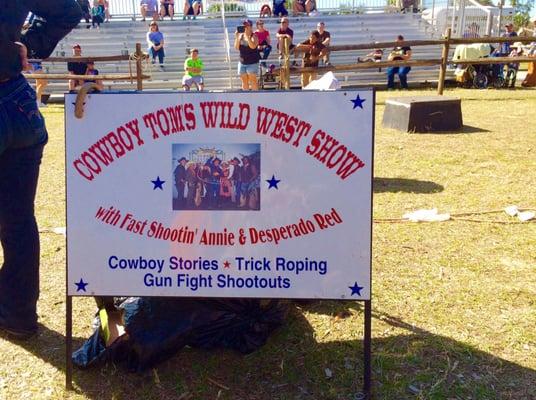 Cowboy shows throughout the day-2016