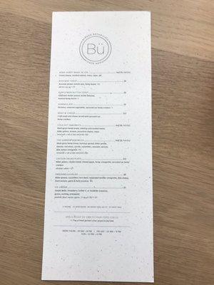 Menu!