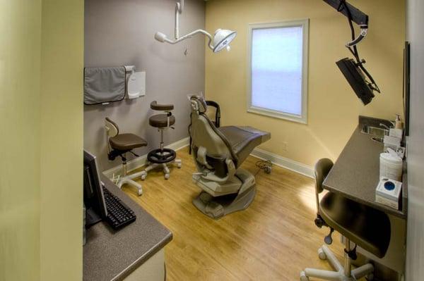 Dental exam room