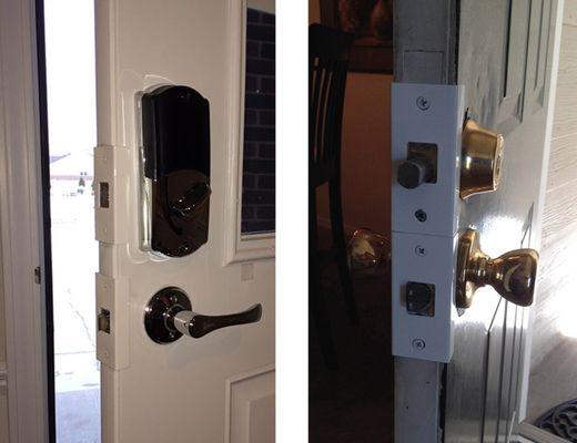 Armored door locking kit. For extra added security!