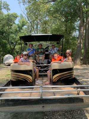 Took eight family members on a fantastic outing on the Platte River!