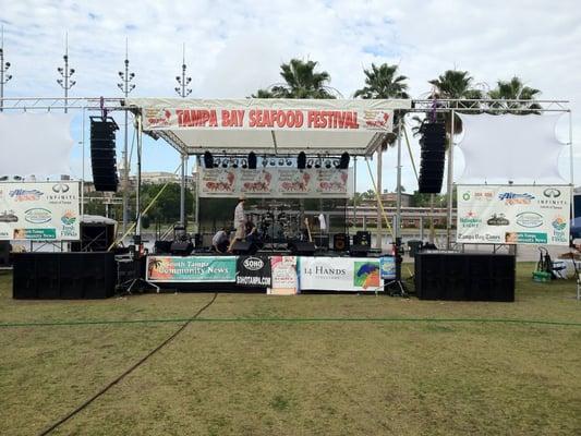 Curtis Hixon Park, Tampa Bay Seafood Festival