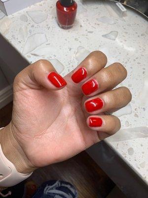 Gel manicure