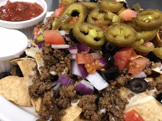 Macho Nacho! These nachos won't leave you hungry.