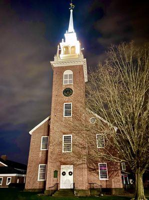 Church at night