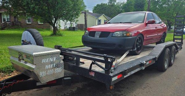 Trailers perfect for auto hauling!