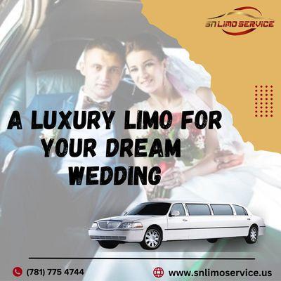 Arrive in style, leave in luxury. Our dream wedding just got upgraded with SN Limo Service.  #DreamWedding 
https://snlimoservice.us/