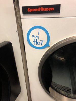 Dryer with attitude