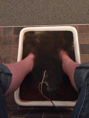 Ionic Detox Foot Bath to eliminate Toxins, Heavy Metals & Parasites. You will be amazed! Less joint  or neuropathy pain for sure!