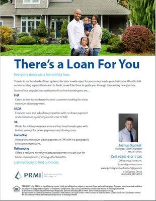 Joshua Kunkel - Primary Residential Mortgage