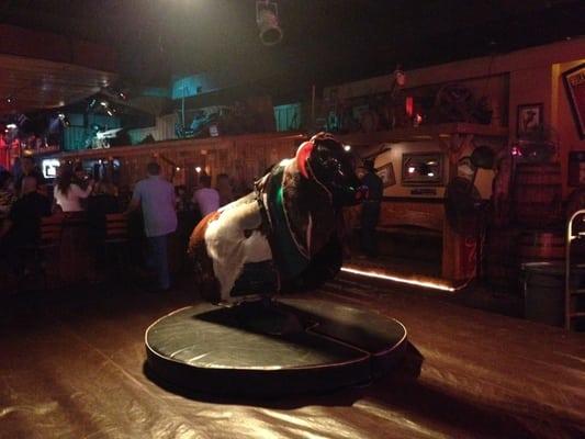 The mechanical bull on the country side!