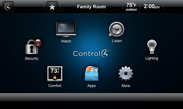 A simple control interface makes your new system easy enough for anyone to use