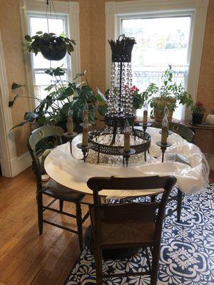 Awesome discounted Ethan Allen chandelier that's perfect for my antique house.