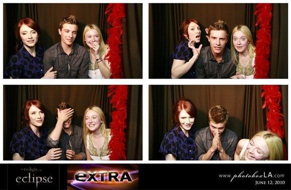 Eclipse press junket with ExtraTV.  Dakota Fanning and Bryce Dallas Howard.