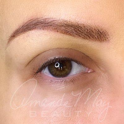 Combination Brow, Microblading and Shading