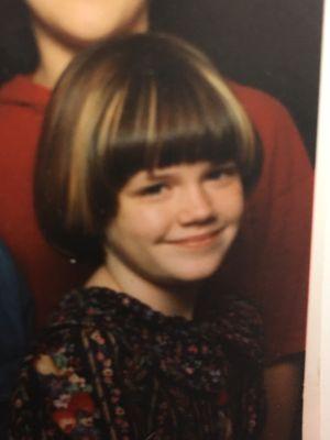 This is my step daughter when she was like 10. She wanted some highlights. That was 20 years ago. Love you Monika Lynn Seay