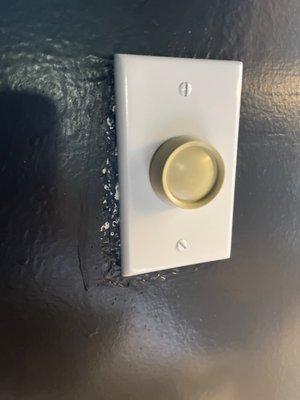 Finishing around light switches