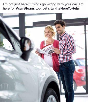 Whether you are refinancing your current vehicle or headed to the dealership we can help!