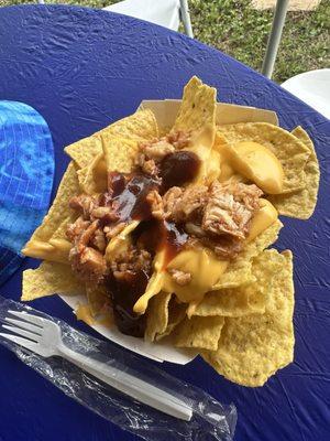 Bbq nachos