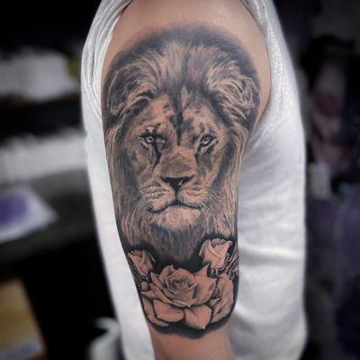 Lion tattoo