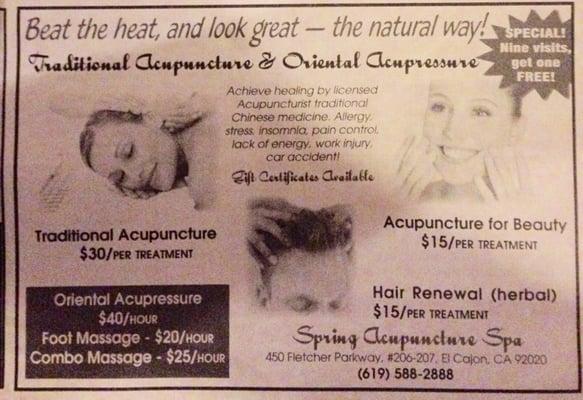 Spring Accupuncture Spa