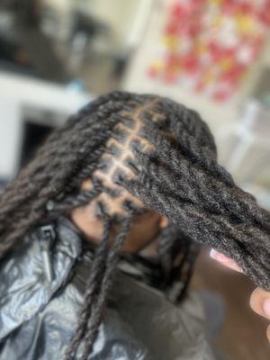 Retwist with two-strand twist