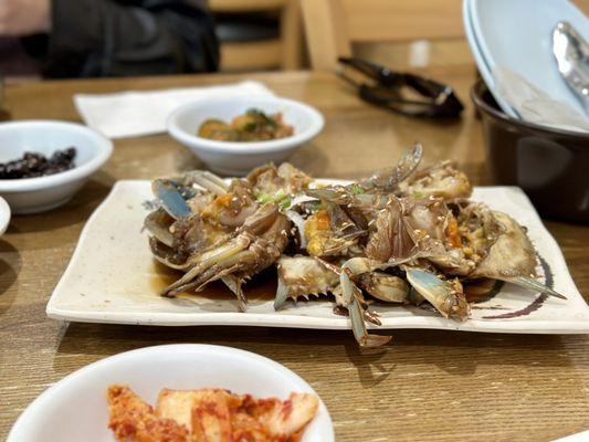 Ganjang Gejang Baekban (Marinated Raw Crab in Soy Sauce)