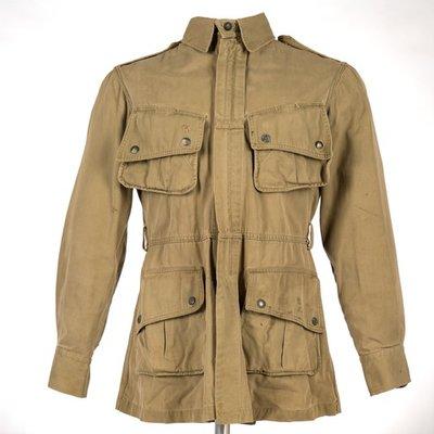 BG David E. Thomas' Paratrooper Jacket worn during the Normandy Invasion, Operation Market Garden, and Battle of the Bulge, World War II.