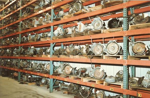 Storage of quality parts in the warehouse