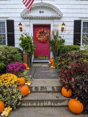 Welcoming Front Door.