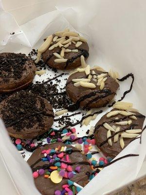 Mini protein donuts