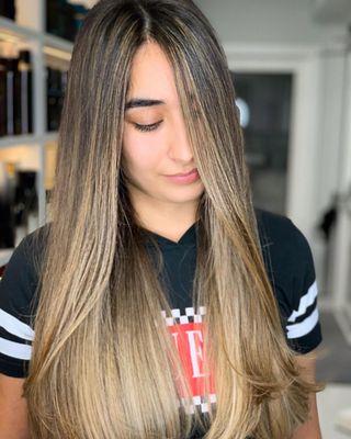 Brunett Balayage