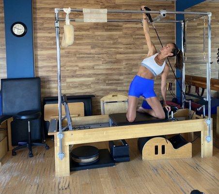 Workout at Malibu Beach Pilates